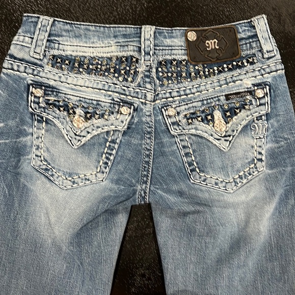 Miss Me Denim - Miss Me Easy Boot Jeans JE5652EN Light  Wash Size 25